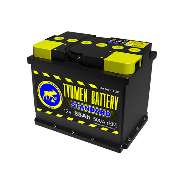 Tyumen battery 6СТ-55 Standard